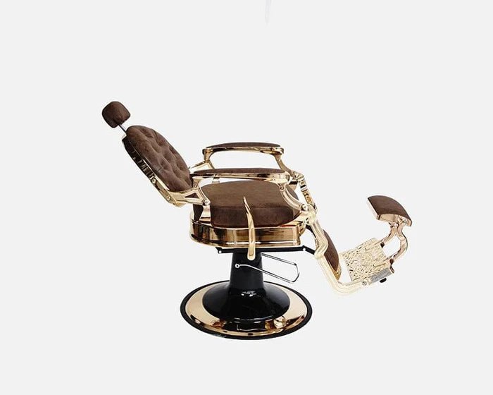Classic Gold Vintage Barber Chair - Hair Hit