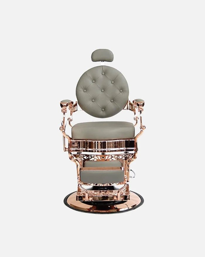 Vintage Rose Gold Barber Chair - Hair Hit