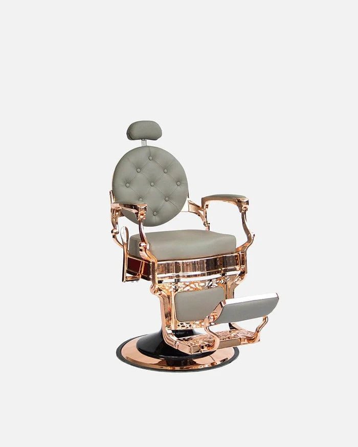 Vintage Rose Gold Barber Chair - Hair Hit